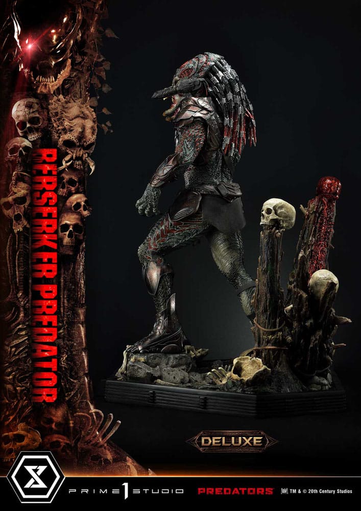 Predators statuette Berserker Predator Deluxe Bonus Version 100 cm