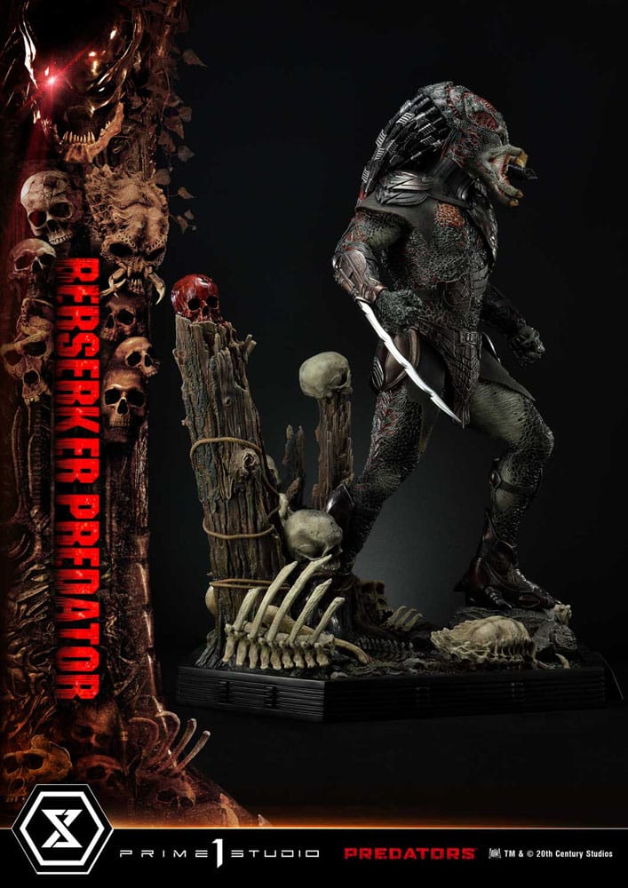 Predators statuette Berserker Predator Deluxe Bonus Version 100 cm