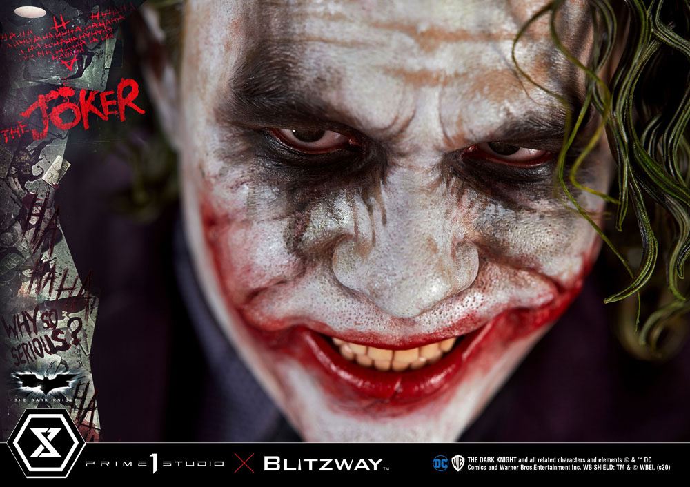 The Dark Knight statuette 1/3 The Joker Bonus Version 72 cm