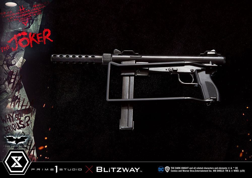 The Dark Knight statuette 1/3 The Joker Bonus Version 72 cm