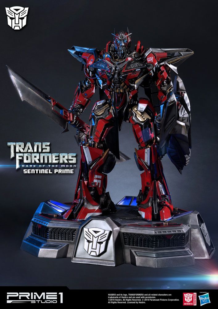 Transformers 3 : La Face cachée de la Lune statuette Sentinel Prime 73 cm