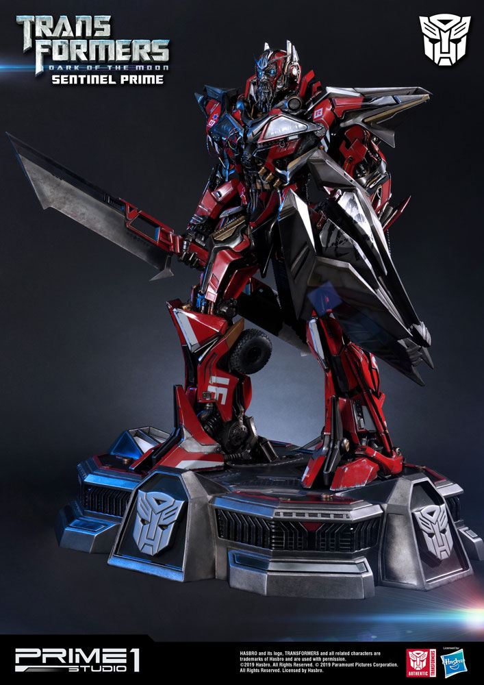 Transformers 3 : La Face cachée de la Lune statuette Sentinel Prime 73 cm