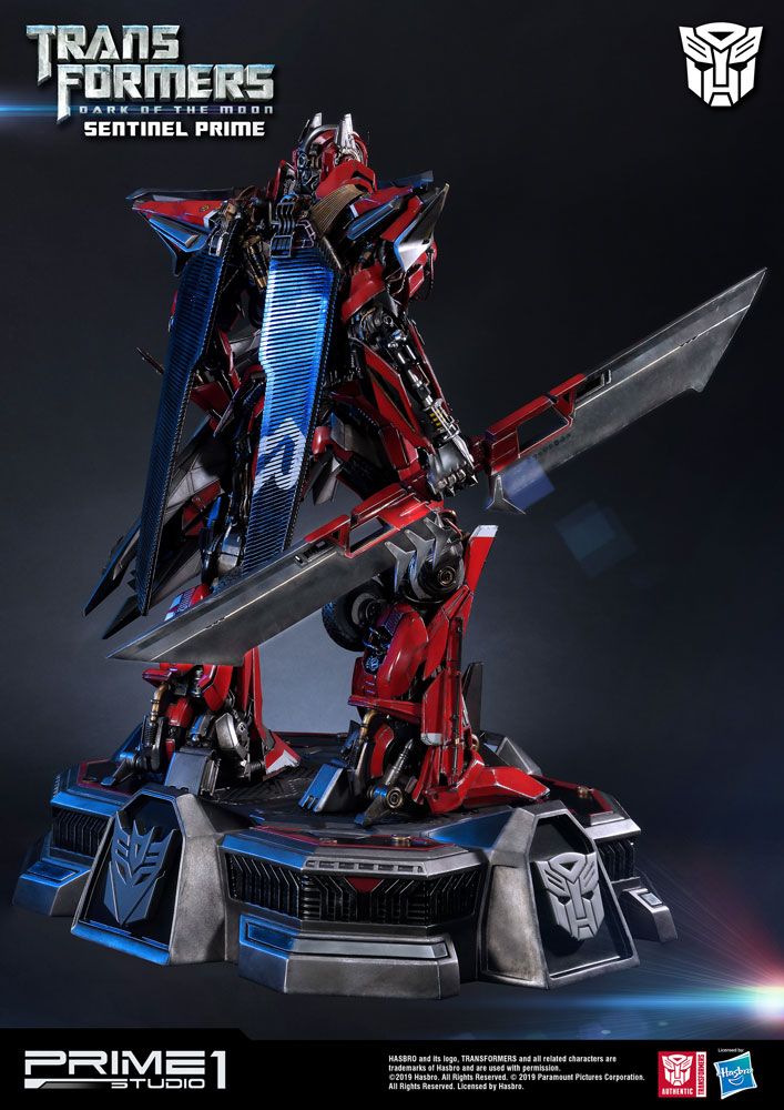 Transformers 3 : La Face cachée de la Lune statuette Sentinel Prime 73 cm