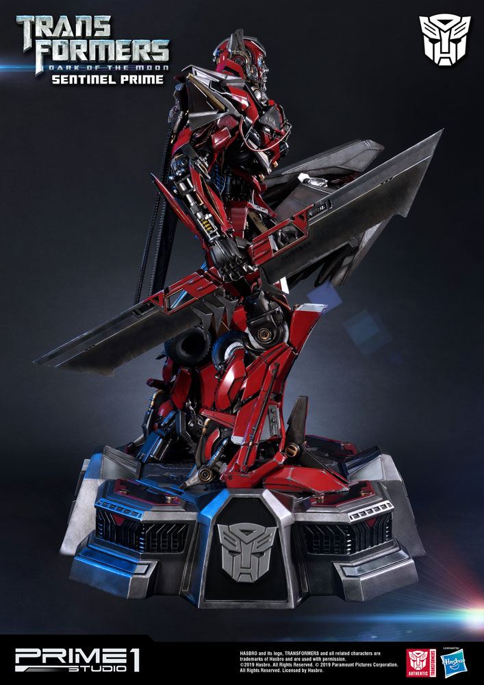 Transformers 3 : La Face cachée de la Lune statuette Sentinel Prime 73 cm