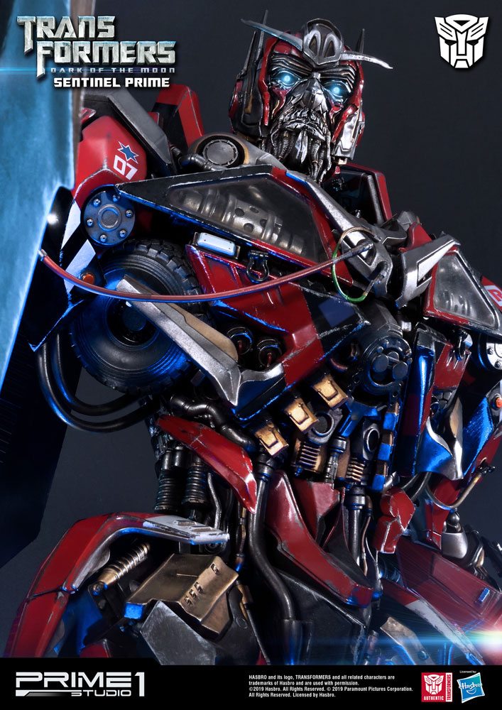 Transformers 3 : La Face cachée de la Lune statuette Sentinel Prime 73 cm