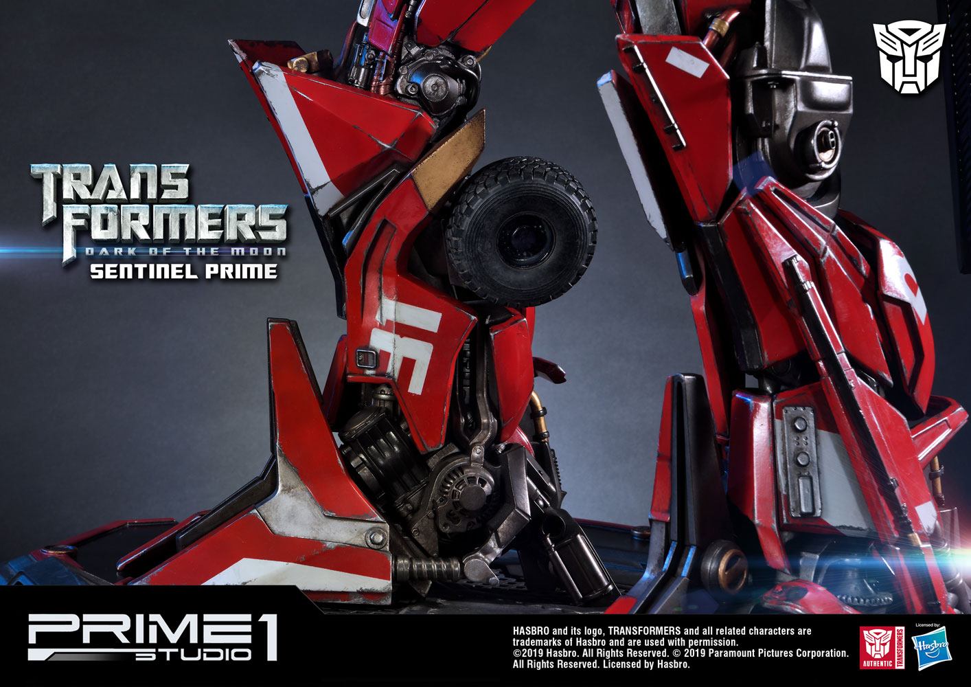 Transformers 3 : La Face cachée de la Lune statuette Sentinel Prime 73 cm