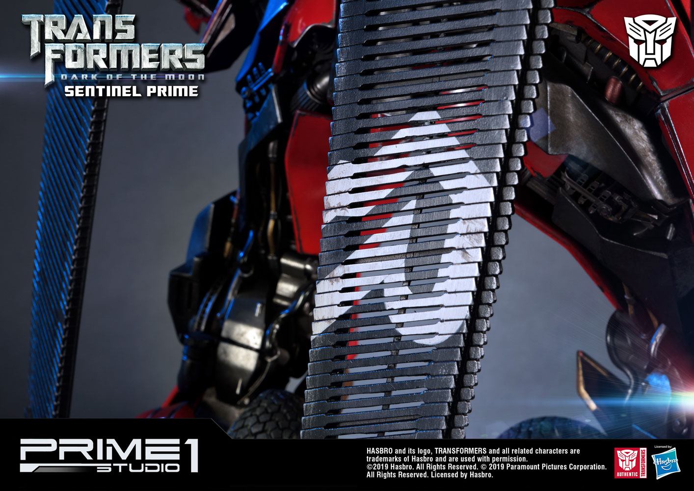Transformers 3 : La Face cachée de la Lune statuette Sentinel Prime 73 cm