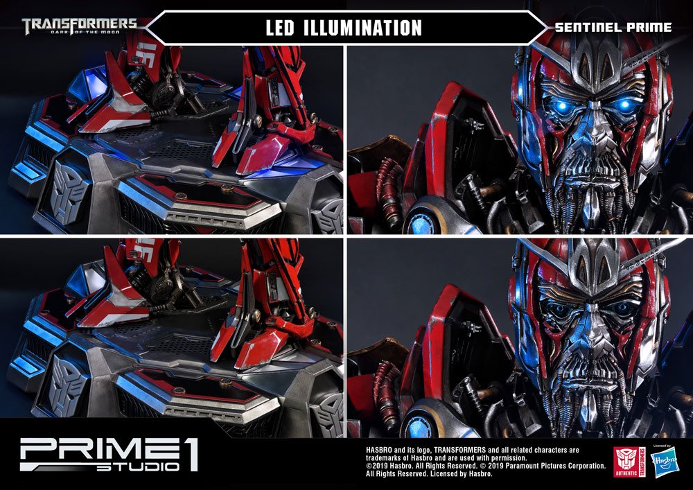 Transformers 3 : La Face cachée de la Lune statuette Sentinel Prime 73 cm