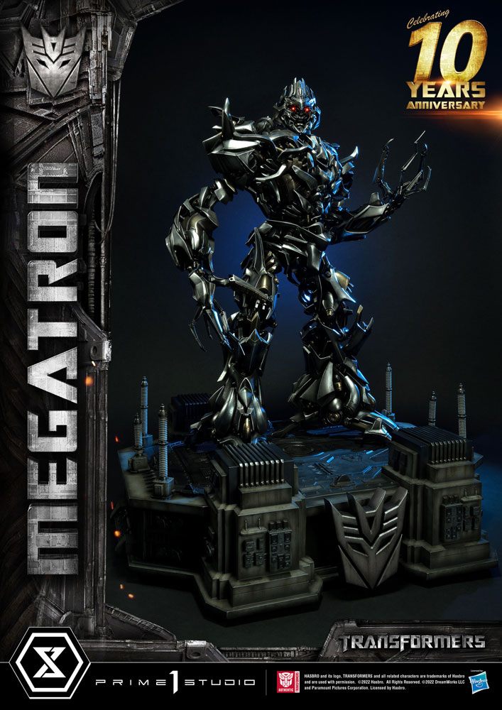 Transformers statuette Museum Masterline Megatron Deluxe Bonus Version 84 cm