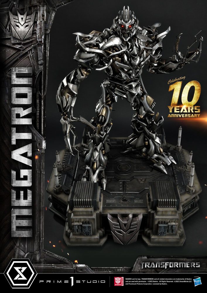 Transformers statuette Museum Masterline Megatron Deluxe Bonus Version 84 cm