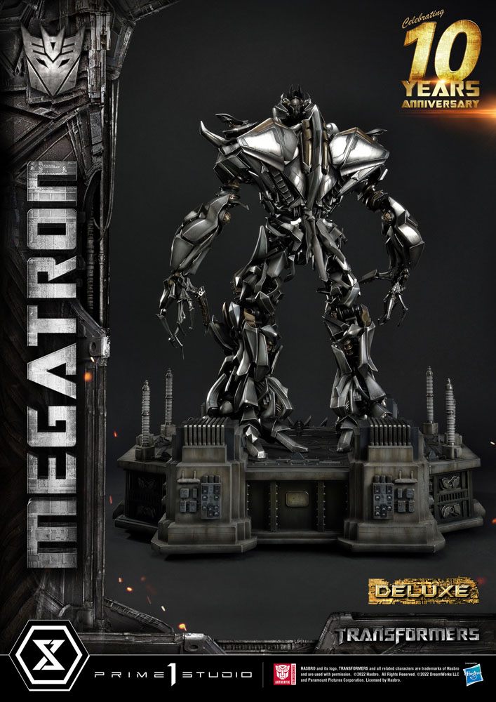 Transformers statuette Museum Masterline Megatron Deluxe Bonus Version 84 cm