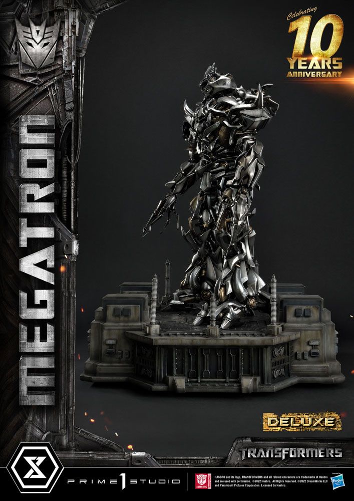 Transformers statuette Museum Masterline Megatron Deluxe Bonus Version 84 cm