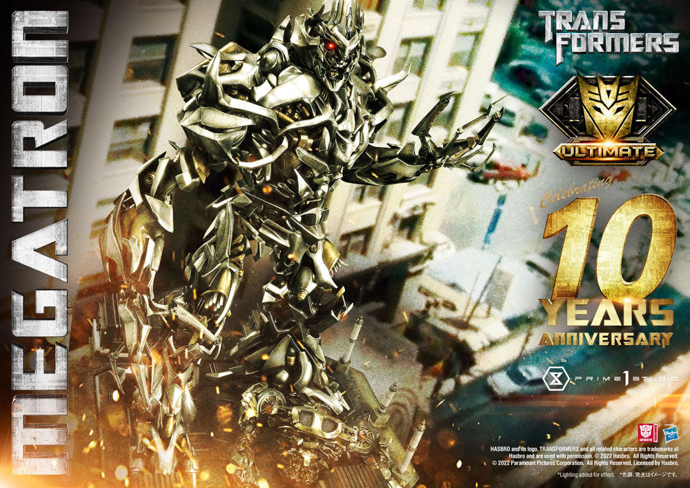 Transformers statuette Museum Masterline Megatron Ultimate Bonus Version 84 cm