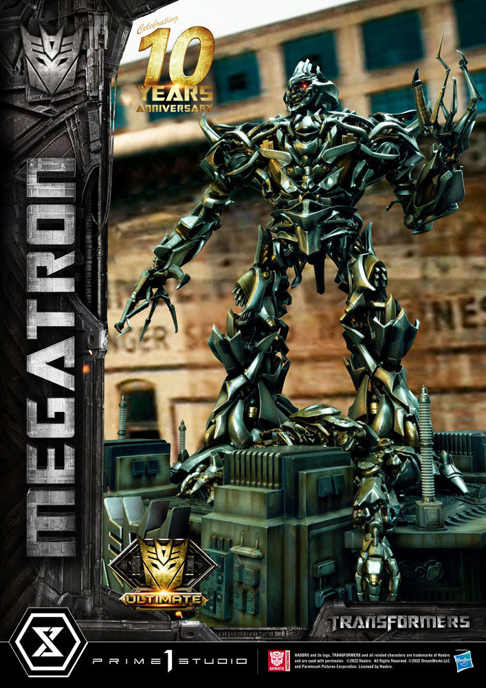 Transformers statuette Museum Masterline Megatron Ultimate Bonus Version 84 cm