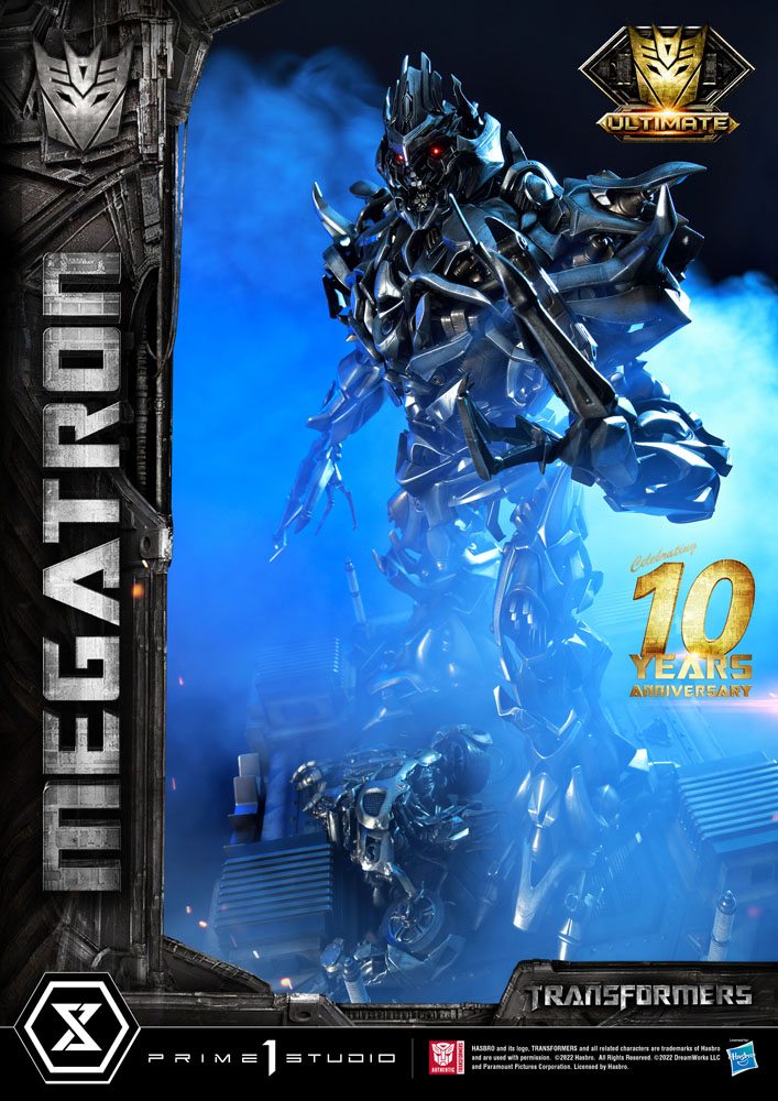 Transformers statuette Museum Masterline Megatron Ultimate Bonus Version 84 cm