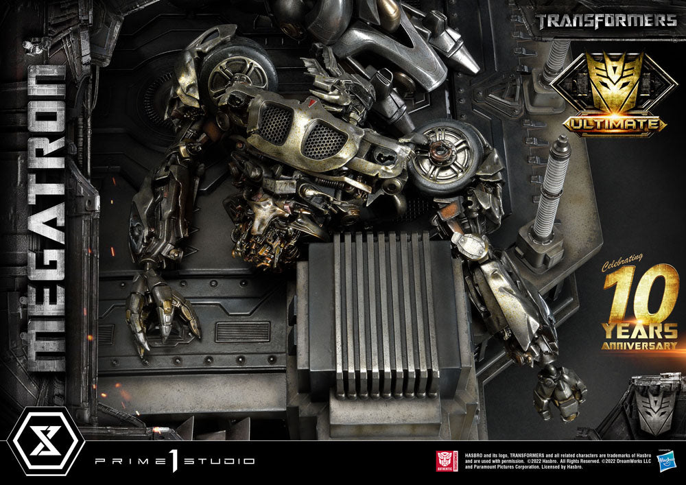 Transformers statuette Museum Masterline Megatron Ultimate Bonus Version 84 cm