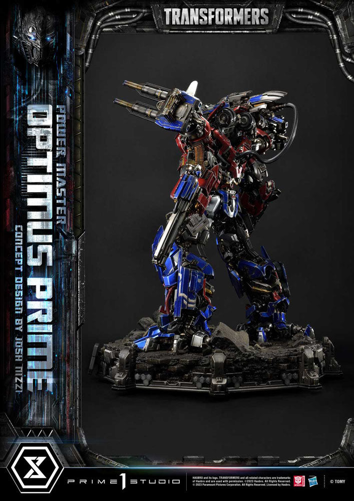 Transformers Museum Masterline statuette Powermaster Optimus Prime Concept by Josh Nizzi Ultimate Version 99 cm