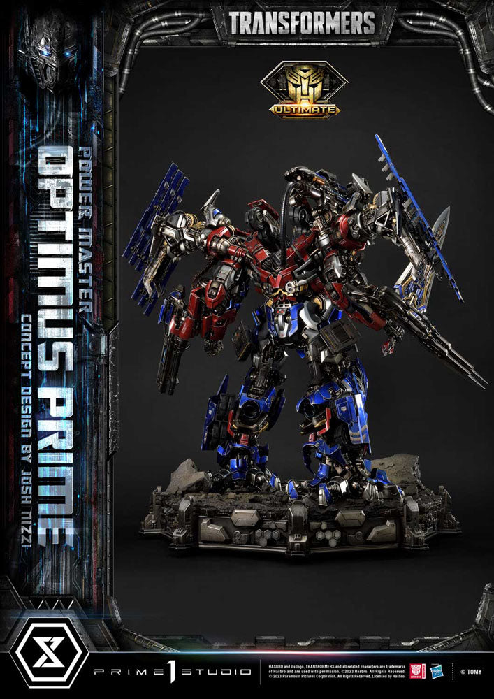 Transformers Museum Masterline statuette Powermaster Optimus Prime Concept by Josh Nizzi Ultimate Version 99 cm