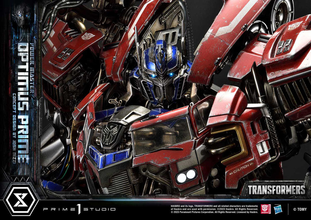 Transformers Museum Masterline statuette Powermaster Optimus Prime Concept by Josh Nizzi Ultimate Version 99 cm