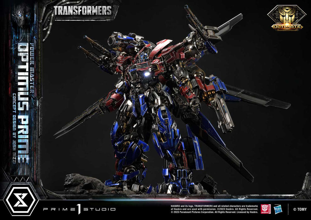 Transformers Museum Masterline statuette Powermaster Optimus Prime Concept by Josh Nizzi Ultimate Version 99 cm