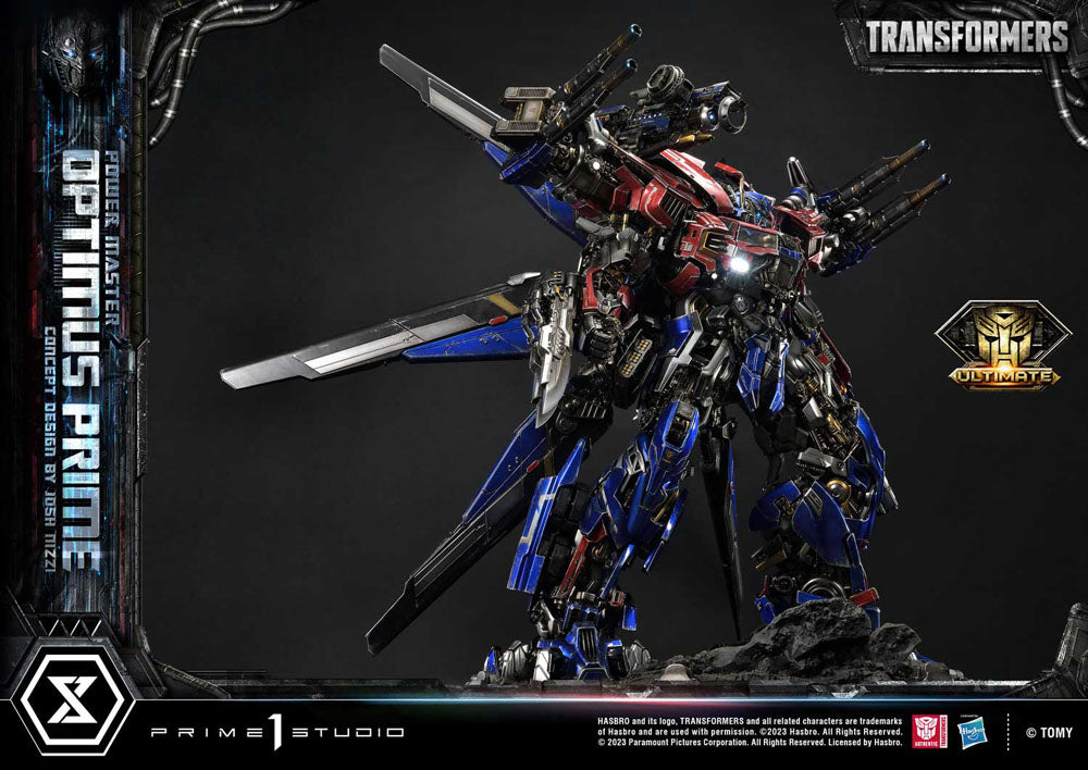 Transformers Museum Masterline statuette Powermaster Optimus Prime Concept by Josh Nizzi Ultimate Version 99 cm