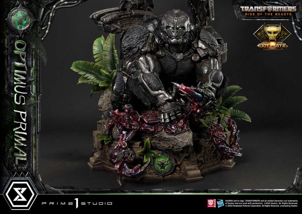 Transformers: Rise of the Beasts Museum Masterline statuette Optimus Primal Ultimate Version 72 cm
