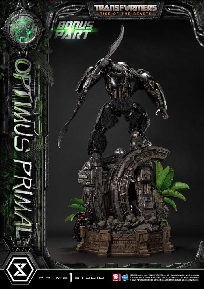 Transformers: Rise of the Beasts Museum Masterline statuette Optimus Primal Ultimate Bonus Version 72 cm