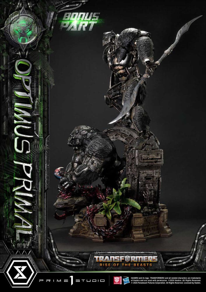 Transformers: Rise of the Beasts Museum Masterline statuette Optimus Primal Ultimate Bonus Version 72 cm