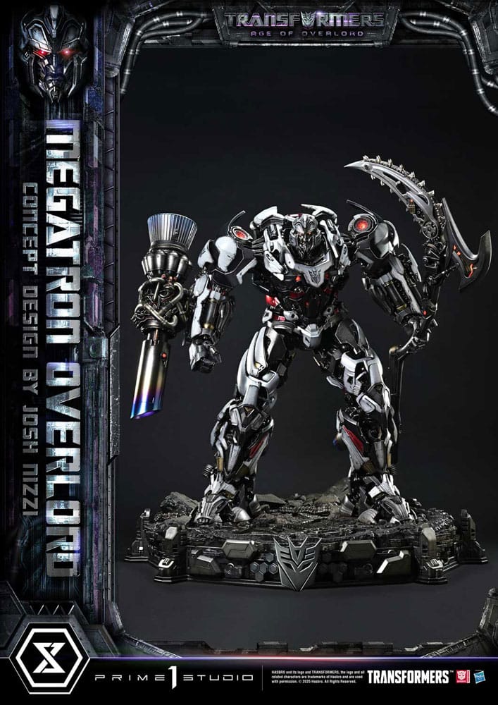 Transformers Generations I Museum Masterline statuette Megatron Overlord (Design by Josh Nizzi) 89 cm