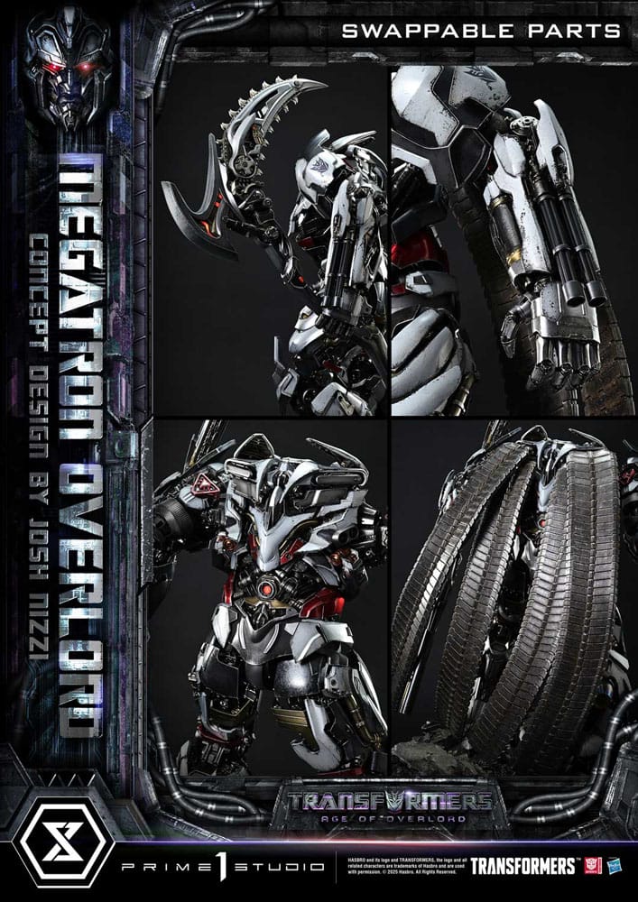 Transformers Generations I Museum Masterline statuette Megatron Overlord (Design by Josh Nizzi) 89 cm