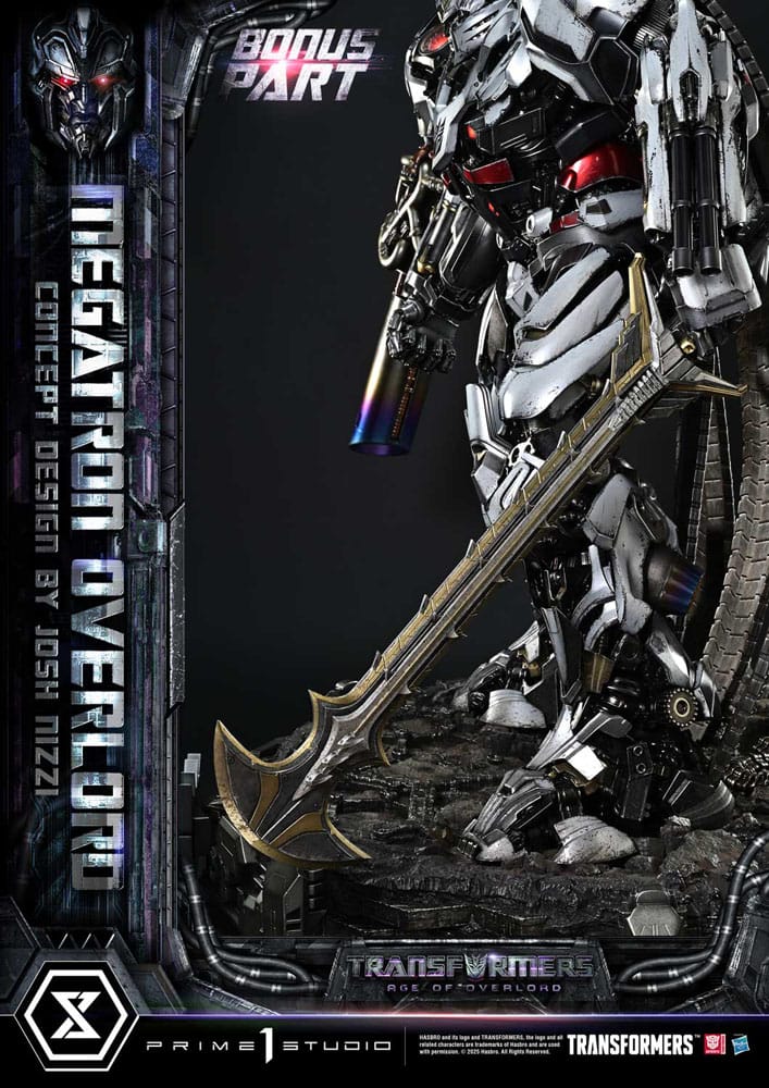 Transformers Generations I Museum Masterline statuette Megatron Overlord (Design by Josh Nizzi) Bonus Version 89 cm