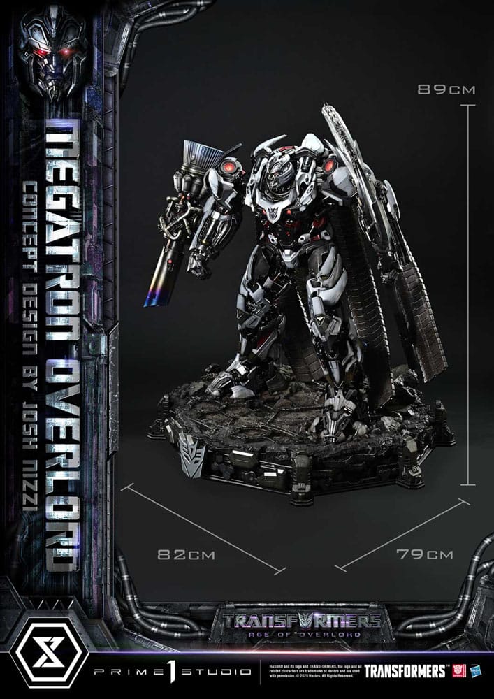 Transformers Generations I Museum Masterline statuette Megatron Overlord (Design by Josh Nizzi) Bonus Version 89 cm