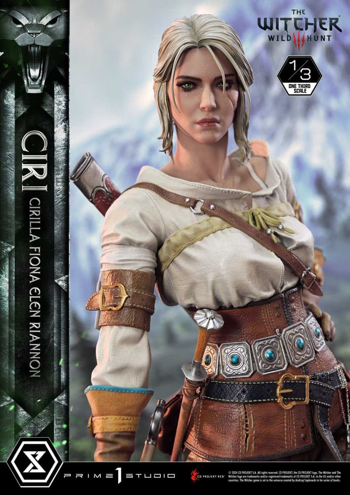 The Witcher 3: Wild Hunt Museum Masterline statuette 1/3 Wild Hunt Ciri Fiona Elen Riannon 81 cm