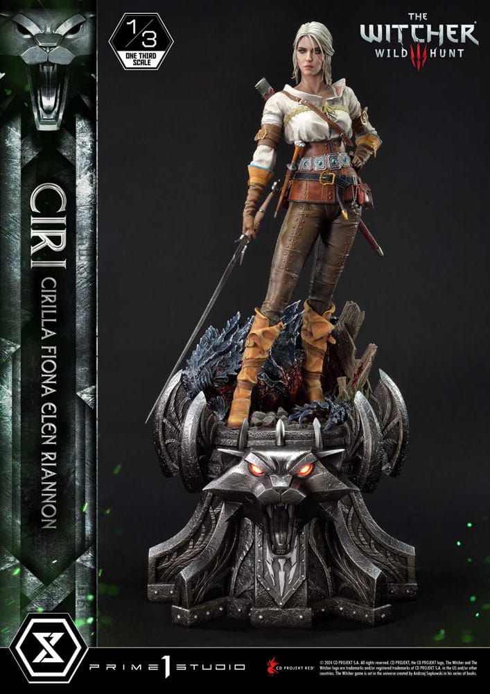 The Witcher 3: Wild Hunt Museum Masterline statuette 1/3 Wild Hunt Ciri Fiona Elen Riannon 81 cm