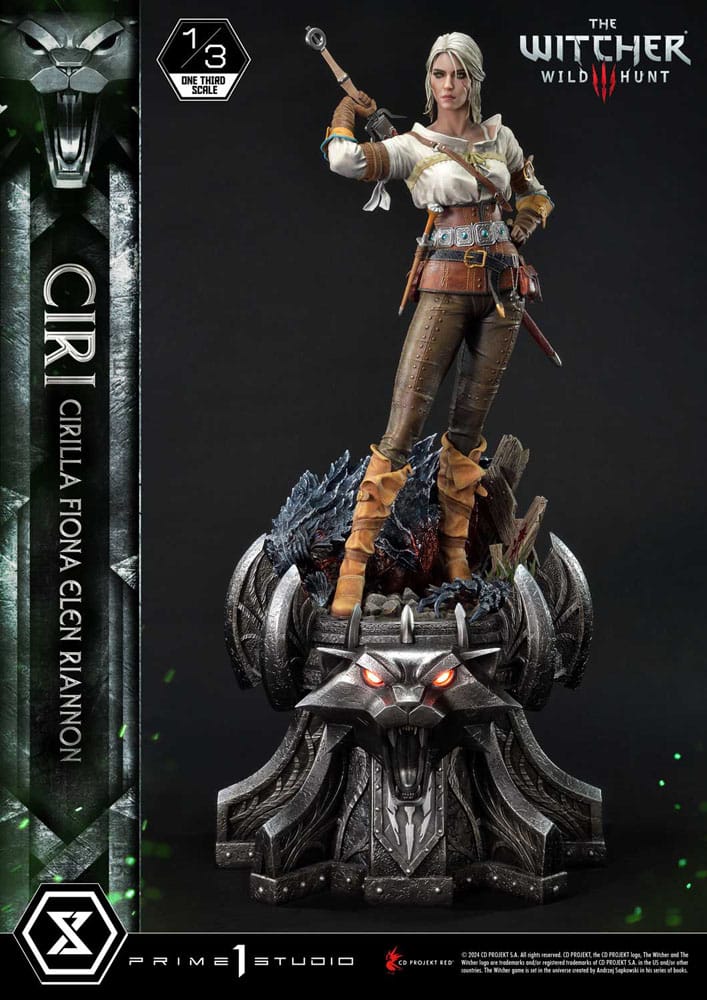 The Witcher 3: Wild Hunt Museum Masterline statuette 1/3 Wild Hunt Ciri Fiona Elen Riannon 81 cm