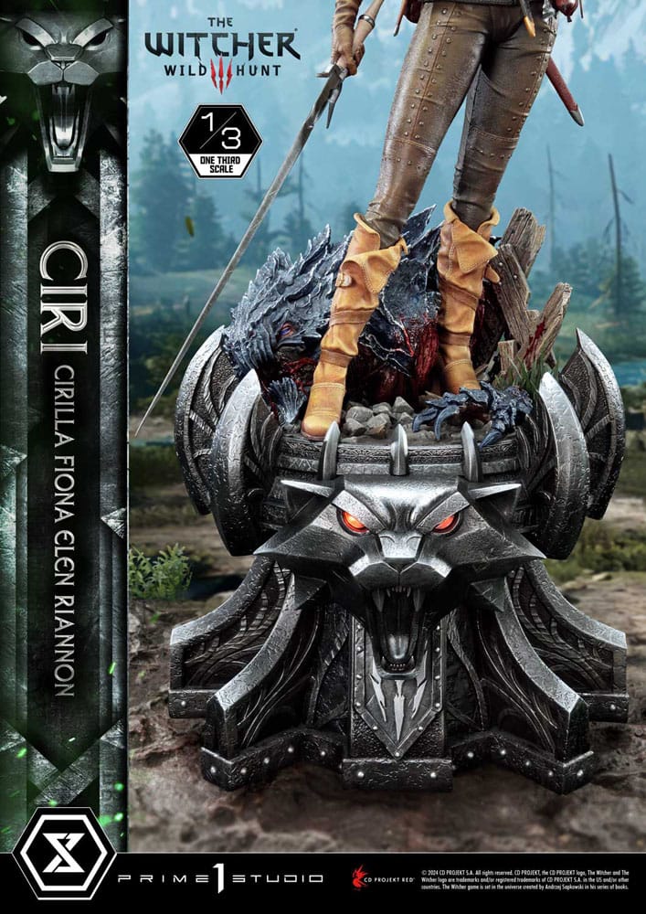The Witcher 3: Wild Hunt Museum Masterline statuette 1/3 Wild Hunt Ciri Fiona Elen Riannon 81 cm