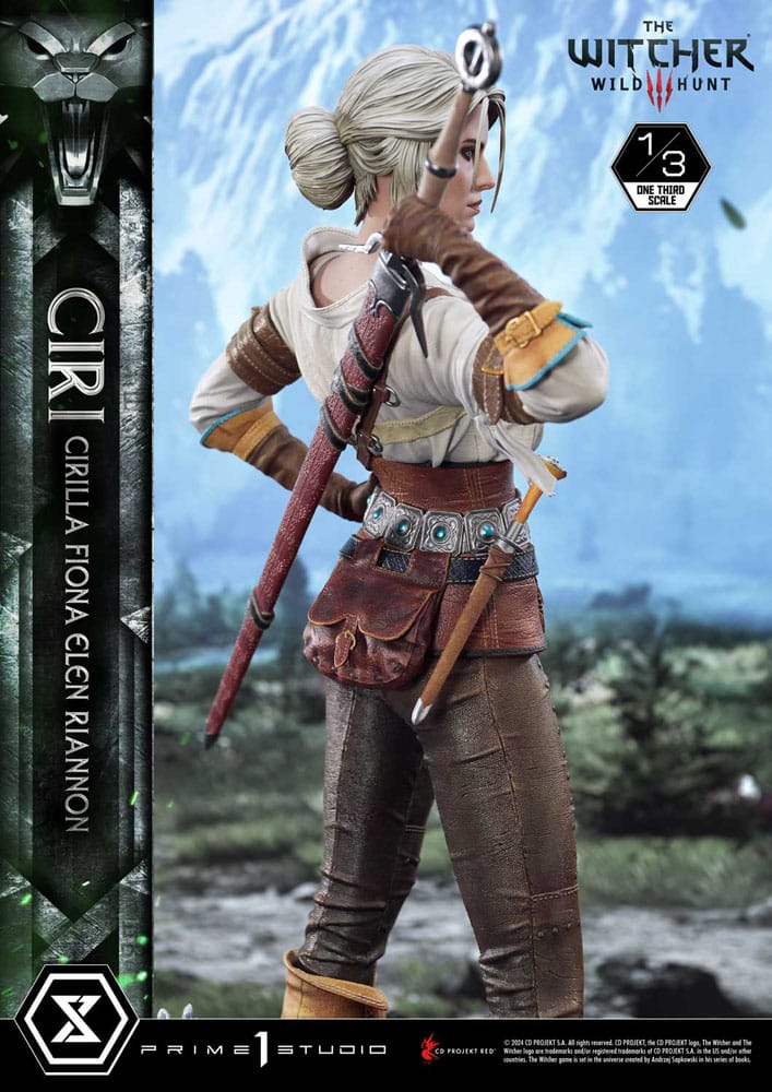 The Witcher 3: Wild Hunt Museum Masterline statuette 1/3 Wild Hunt Ciri Fiona Elen Riannon 81 cm
