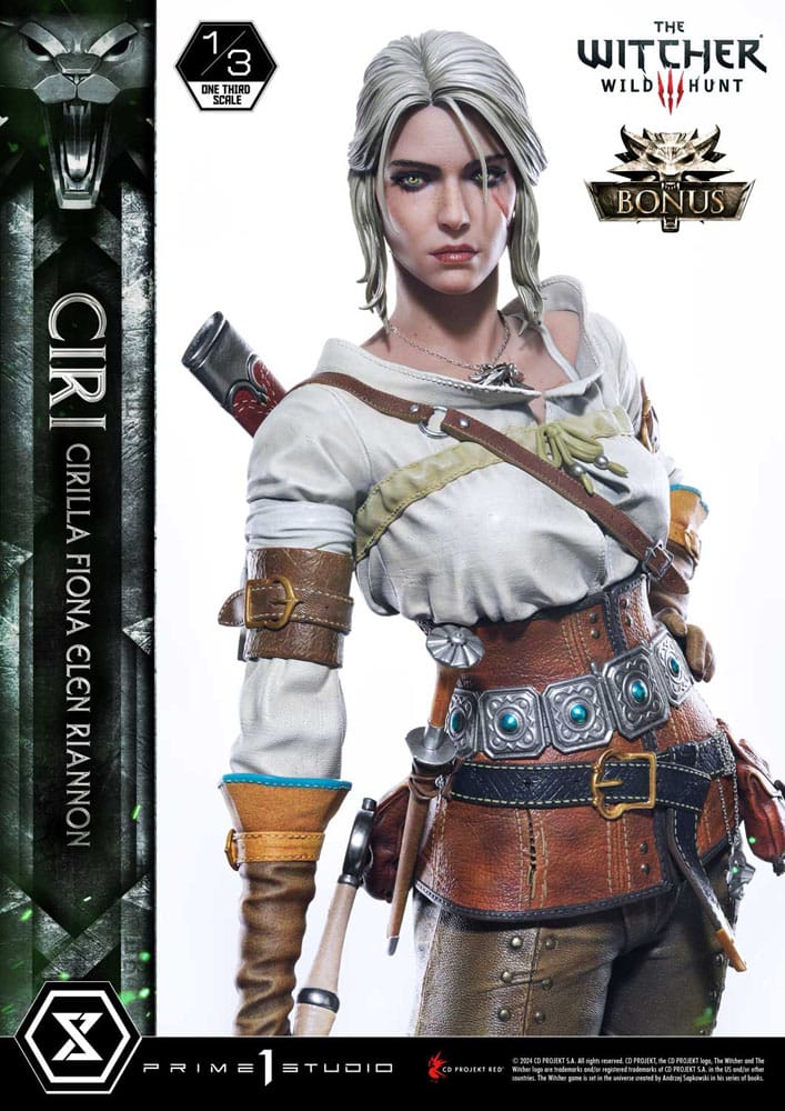 The Witcher 3: Wild Hunt Museum Masterline statuette 1/3 Wild Hunt Ciri Fiona Elen Riannon Bonus Version 81 cm