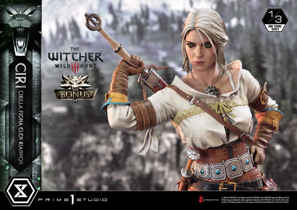 The Witcher 3: Wild Hunt Museum Masterline statuette 1/3 Wild Hunt Ciri Fiona Elen Riannon Bonus Version 81 cm