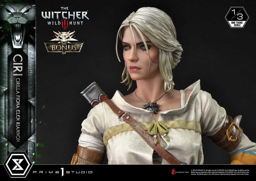 The Witcher 3: Wild Hunt Museum Masterline statuette 1/3 Wild Hunt Ciri Fiona Elen Riannon Bonus Version 81 cm
