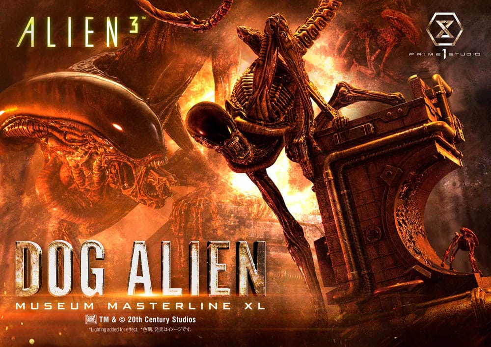 Alien 3 statuette Museum Masterline Series 1/3 Dog Alien XL 114 cm