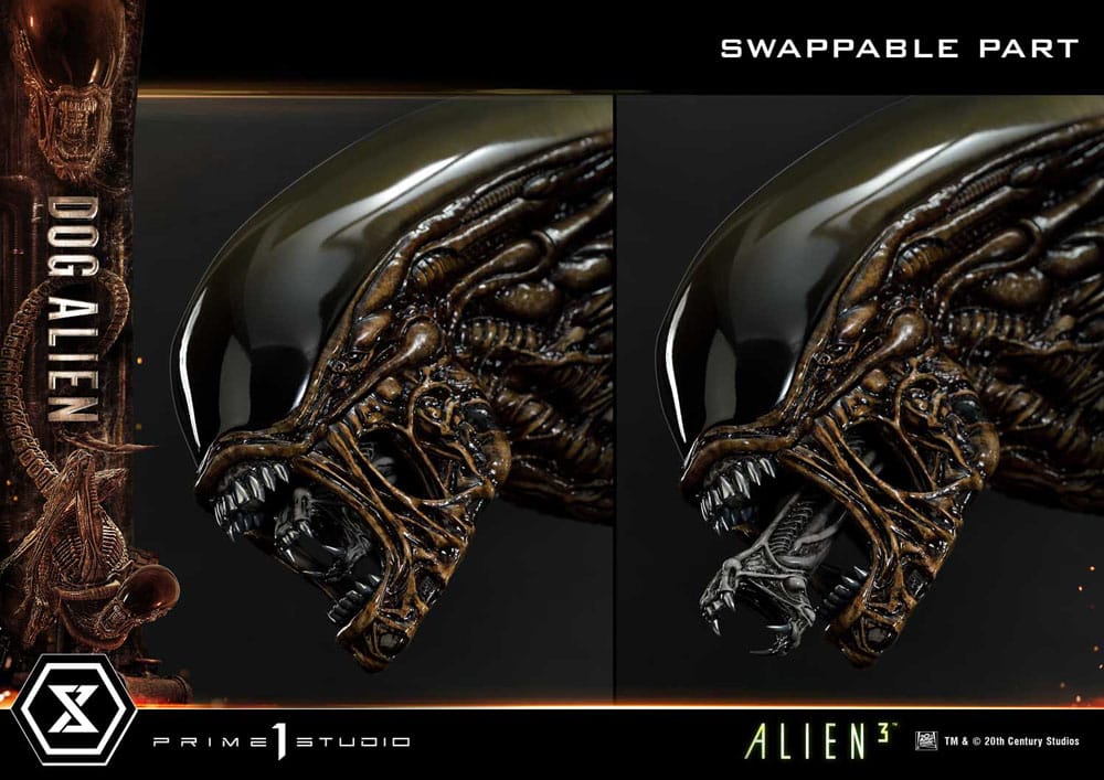 Alien 3 statuette Museum Masterline Series 1/3 Dog Alien XL 114 cm
