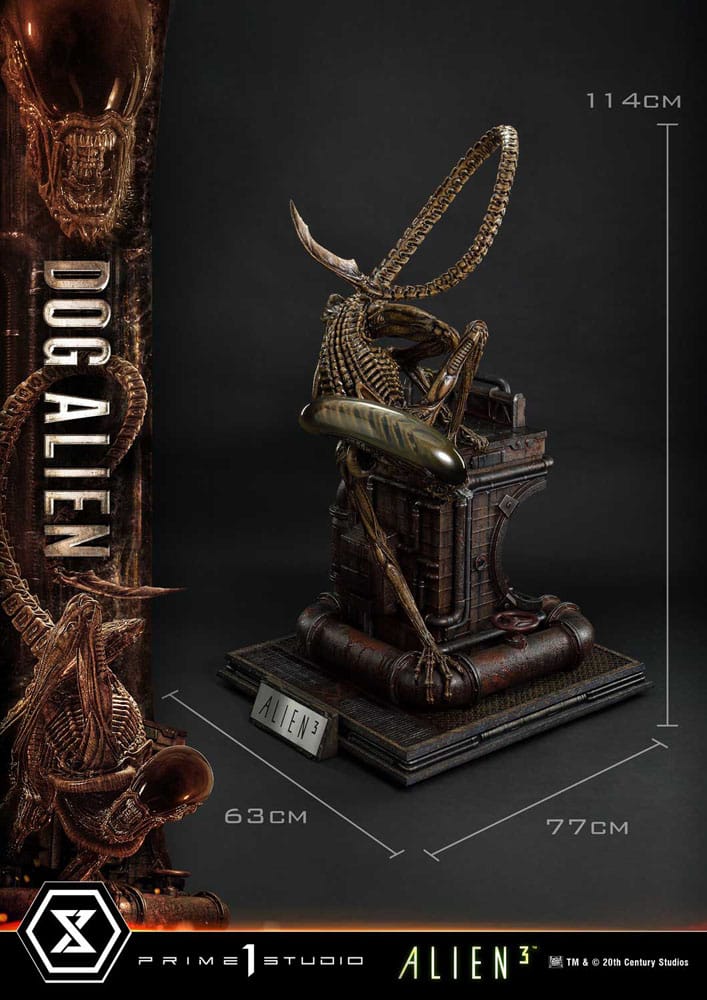 Alien 3 statuette Museum Masterline Series 1/3 Dog Alien XL 114 cm