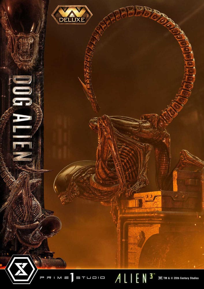 Alien 3 statuette Museum Masterline Series 1/3 Dog Alien XL Deluxe Version 114 cm