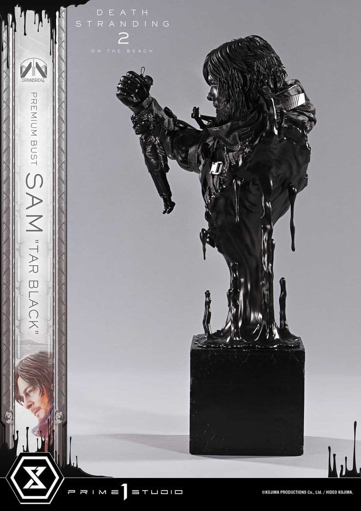 Death Stranding 2: On the Beach buste Premium 1/3 Sam Tar Black 44 cm
