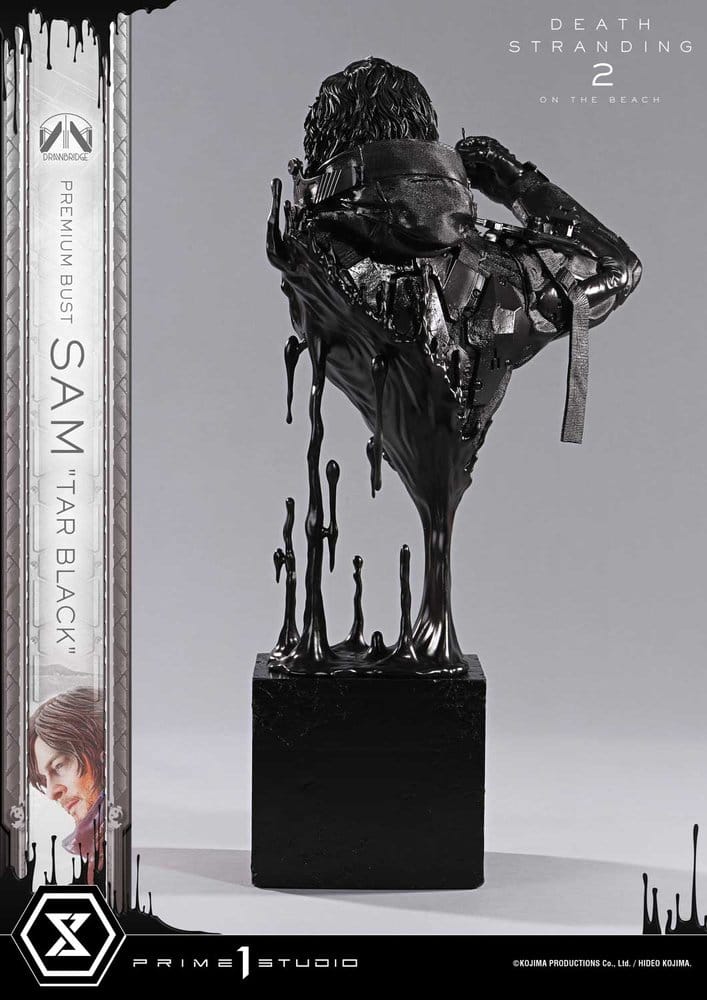 Death Stranding 2: On the Beach buste Premium 1/3 Sam Tar Black 44 cm