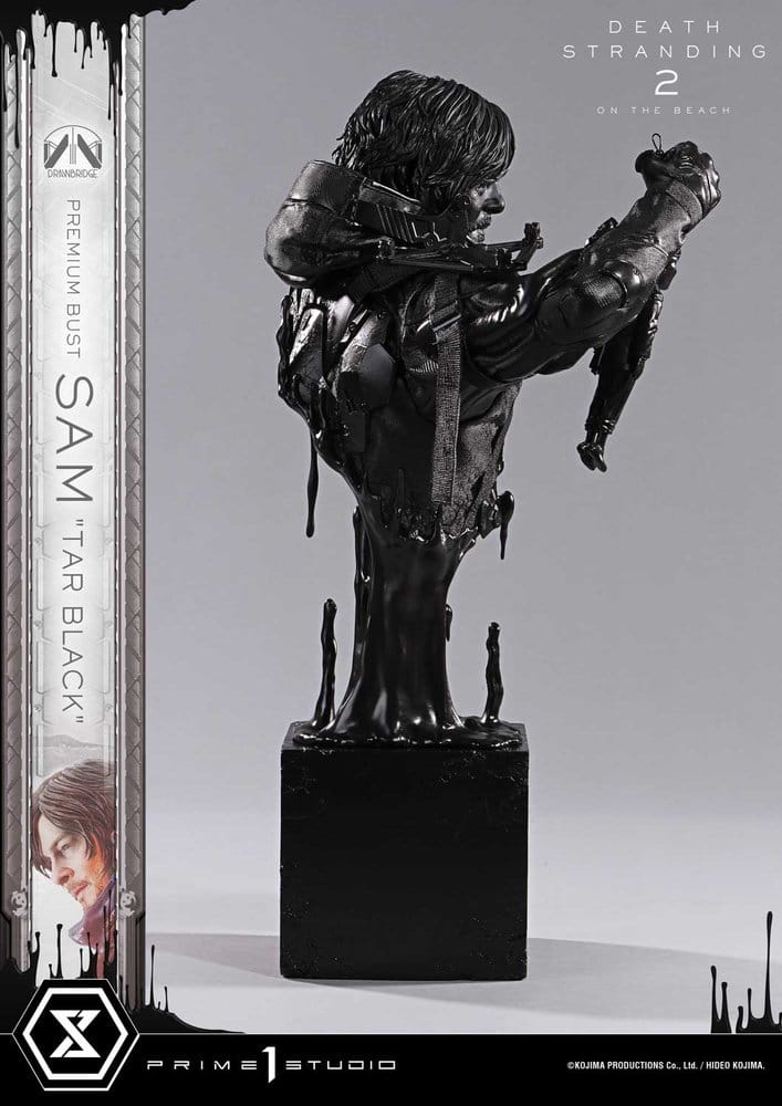 Death Stranding 2: On the Beach buste Premium 1/3 Sam Tar Black 44 cm