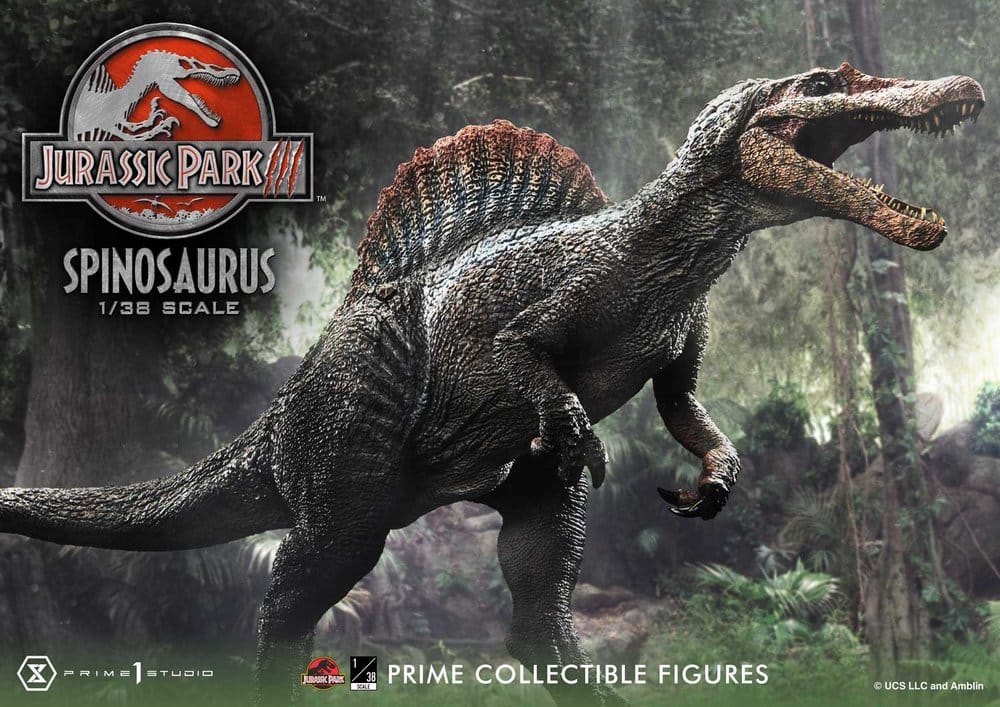 Jurassic Park III (Film) Prime Collectible Figures statue 1/38 Spinosaurus 24 cm