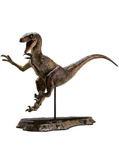 Jurassic Park statuette Prime Collectibles 1/10 Velociraptor Jump 21 cm