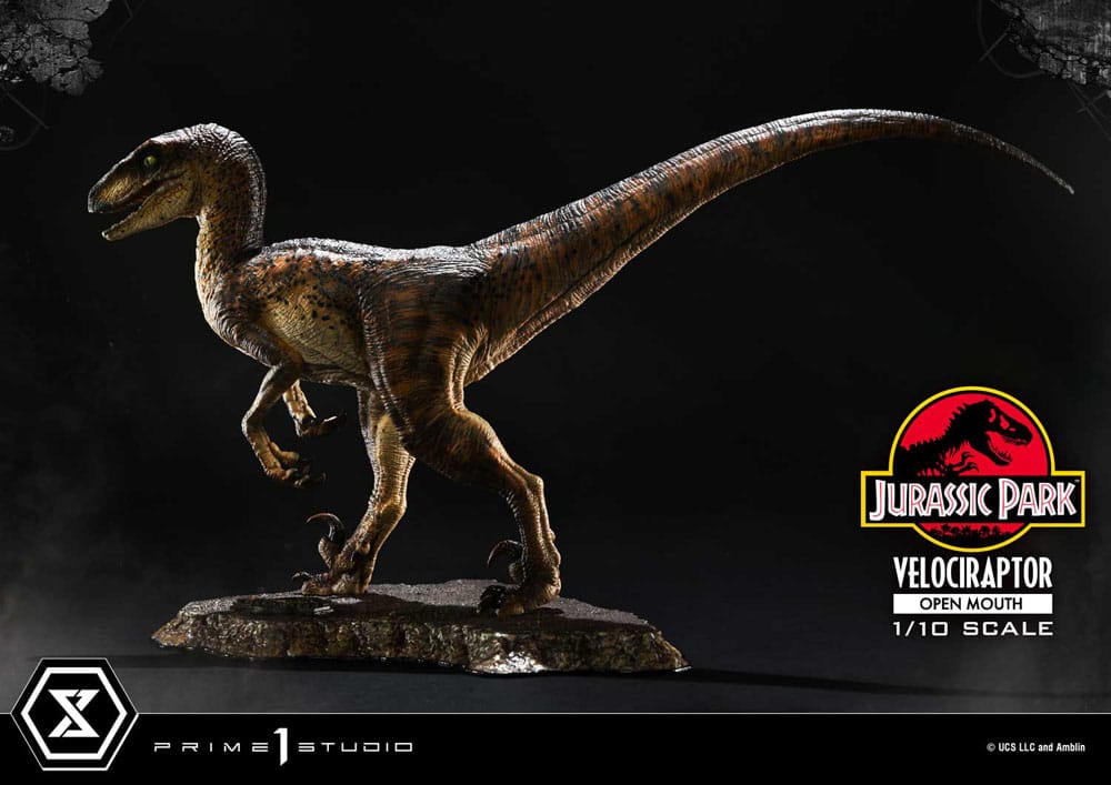 Jurassic Park statuette Prime Collectibles 1/10 Velociraptor Open Mouth 19 cm